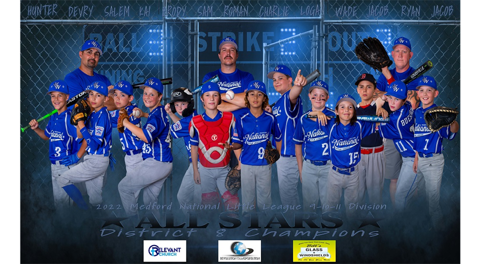 2022 9-11 Baseball All Stars